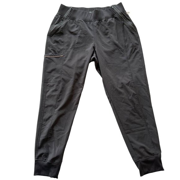 Cherokee Infinity Womens Jogger Pants Size Large L Black Stretchy Pull-On Medica - Picture 1 of 9